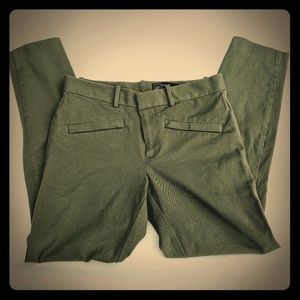 Gap 6R Stretchy Pants Olive Green